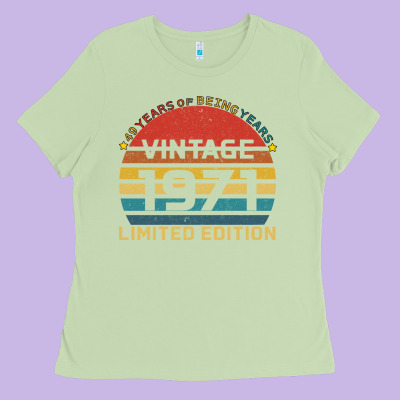 Vintage 1971 Limited Ladies Tee Designed By Bettercallsaul