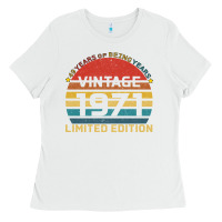 White Vintage 1971 Limited Ladies Tee - Bettercallsaul