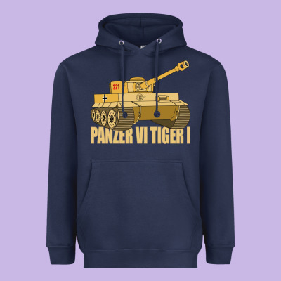 Panzer Vi Tiger I Tank Gift Ww2 German Army Tanks Heavyweight Hoodie Designed By Craftify