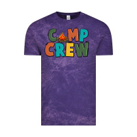 Cloud Purple camp crew Vintage Tee - CowGirlArtShop