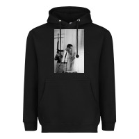 Black malcolm x Heavyweight Hoodie - Craftify