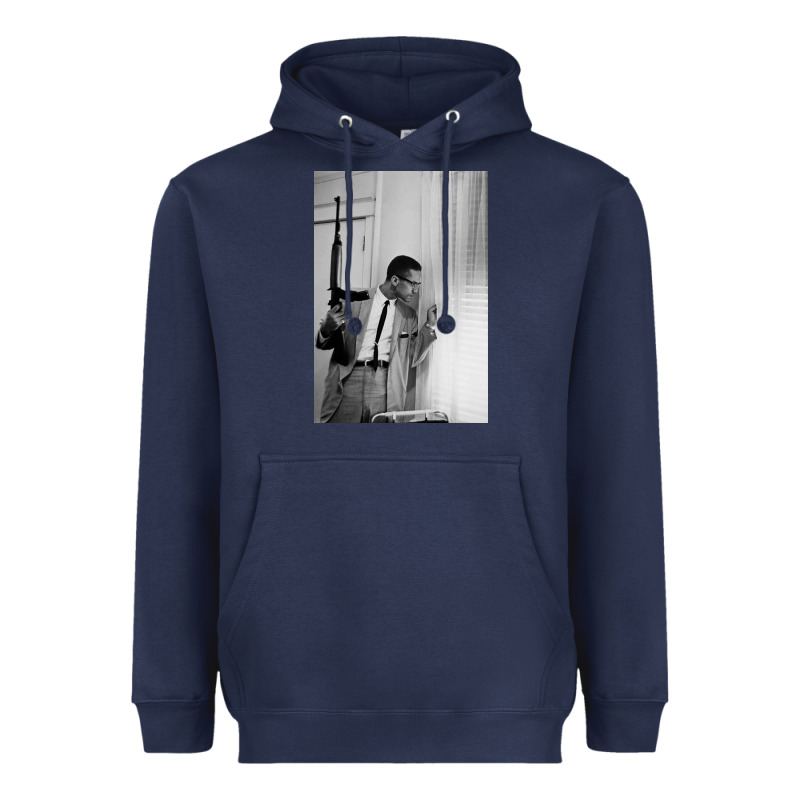 Malcolm X Heavyweight Hoodie by Craftify | Teevron