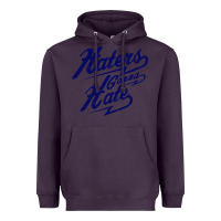 Plum hater gonna hate Heavyweight Hoodie - Craftify