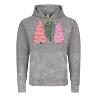 Cloud Rock christmas trees Vintage Hoodie - CowGirlArtShop