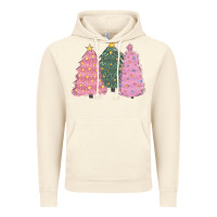 Vintage Artic christmas trees Vintage Hoodie - CowGirlArtShop