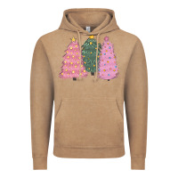 Vintage Coffee christmas trees Vintage Hoodie - CowGirlArtShop