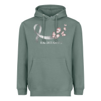 Sage pretty white ribbon support lung cancer awareness t shirt Heavyweight Hoodie - Craftify