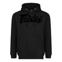 Black Fairtex Combat Sport Style Black Heavyweight Hoodie - Craftify