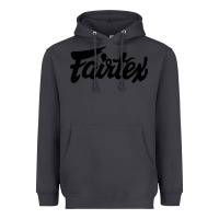 Smoke Fairtex Combat Sport Style Black Heavyweight Hoodie - Craftify