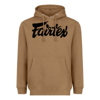 Toasted Coconut Fairtex Combat Sport Style Black Heavyweight Hoodie - Craftify