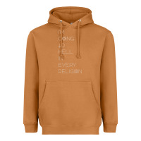 Meerkat i'm  going to  hell in  every  religion Heavyweight Hoodie - Craftify