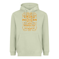Matcha vintage 1946 the man myth legend 77 year old birthday gifts Heavyweight Hoodie - trangStudio