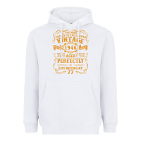 White vintage 1946 the man myth legend 77 year old birthday gifts Heavyweight Hoodie - trangStudio
