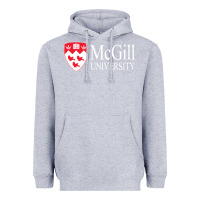 Heather Grey mcgill university Heavyweight Hoodie - Craftify