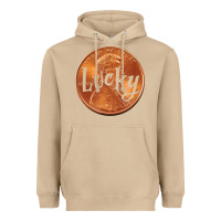 Mushroom Cute Good Luck Gift - Lucky Penny Heavyweight Hoodie - Craftify