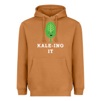 Meerkat kaleing it kale art for vegans vegetarians Heavyweight Hoodie - Craftify