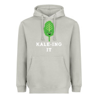 Moon Dust kaleing it kale art for vegans vegetarians Heavyweight Hoodie - Craftify