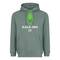 Sage kaleing it kale art for vegans vegetarians Heavyweight Hoodie - Craftify