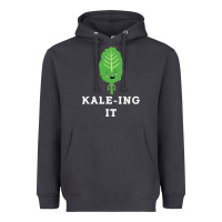 Smoke kaleing it kale art for vegans vegetarians Heavyweight Hoodie - Craftify