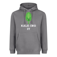 Storm kaleing it kale art for vegans vegetarians Heavyweight Hoodie - Craftify