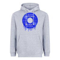 Heather Grey detroit motown record t shirt motown record t shirt Heavyweight Hoodie - Craftify