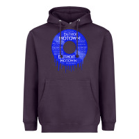Plum detroit motown record t shirt motown record t shirt Heavyweight Hoodie - Craftify