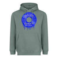 Sage detroit motown record t shirt motown record t shirt Heavyweight Hoodie - Craftify