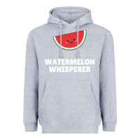 Heather Grey watermelon t  shirt watermelon whisperer t  shirt Heavyweight Hoodie - Craftify