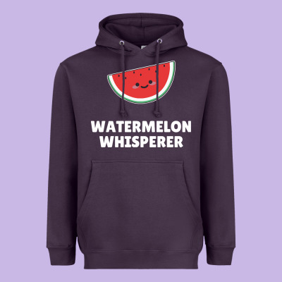 Watermelon T  Shirt Watermelon Whisperer T  Shirt Heavyweight Hoodie Designed By Craftify