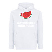 White watermelon t  shirt watermelon whisperer t  shirt Heavyweight Hoodie - Craftify