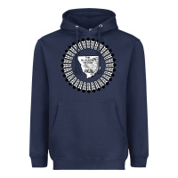 Navy blackfeet nation flag   blackfeet Heavyweight Hoodie - Craftify