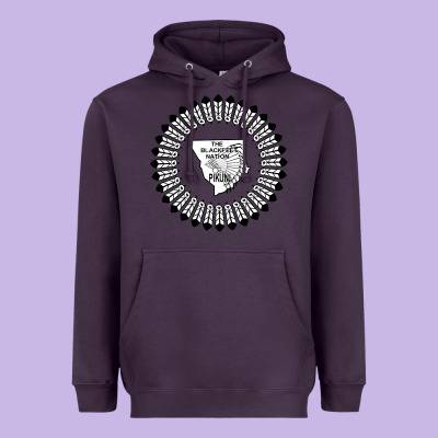 Blackfeet Nation Flag   Blackfeet Heavyweight Hoodie Designed By Craftify