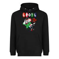 Black nice lpotl live laugh love Heavyweight Hoodie - Craftify