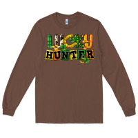 Chestnut Lucky hunter St. Patrick's Day Long Sleeve Tee - CowGirlArtShop