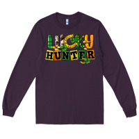 Plum Lucky hunter St. Patrick's Day Long Sleeve Tee - CowGirlArtShop