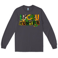 Smoke Lucky hunter St. Patrick's Day Long Sleeve Tee - CowGirlArtShop