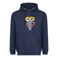 Navy gonzo Heavyweight Hoodie - Craftify