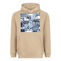 Mushroom coach blue Heavyweight Hoodie - Craftify
