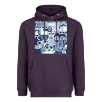 Plum coach blue Heavyweight Hoodie - Craftify