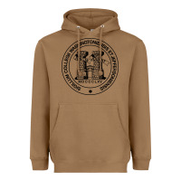 Toasted Coconut Washington & Jefferson College Heavyweight Hoodie - Craftify