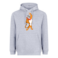 Heather Grey Frosted Flakes Tony The Tiger T Shirt Heavyweight Hoodie - Craftify