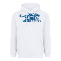 White middlebury panthers Heavyweight Hoodie - Craftify