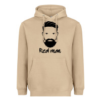 Mushroom Real Man Heavyweight Hoodie - Craftify