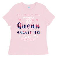 Bubblegum Pink Once Upon A Time There Was A Queen Who Was Born I Ladies Tee - Bettercallsaul