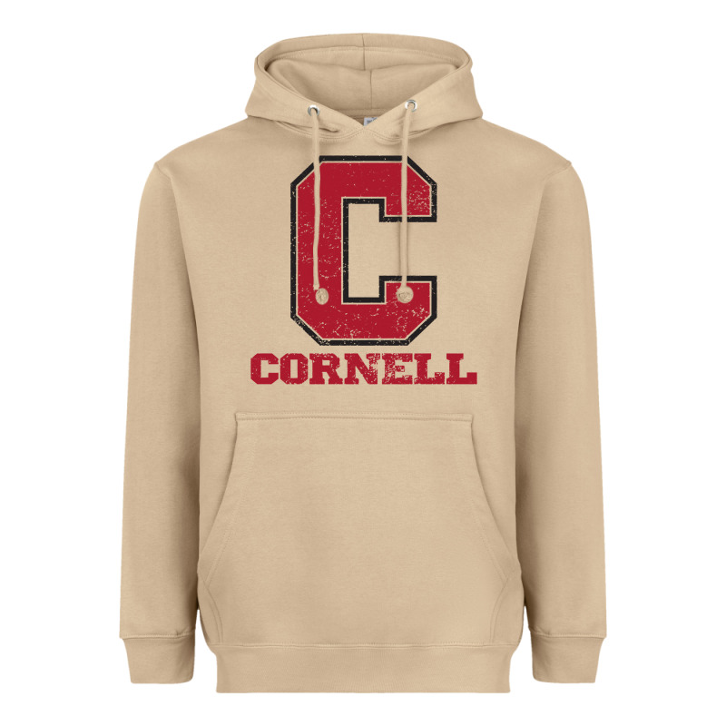 Cornell Big Red Heavyweight Hoodie by Craftify | Teevron