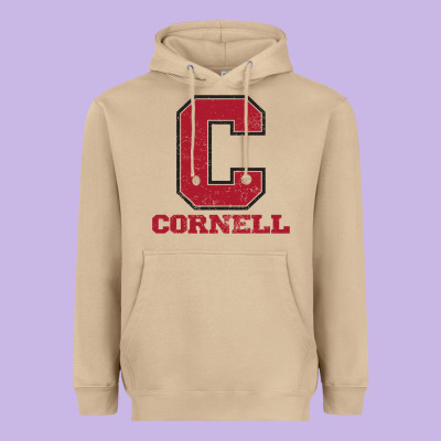 Cornell Big Red Heavyweight Hoodie Designed By Craftify