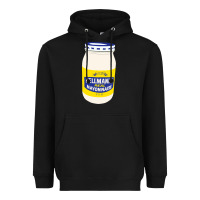 Black Mayonnaise Heavyweight Hoodie - Craftify