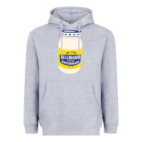 Heather Grey Mayonnaise Heavyweight Hoodie - Craftify