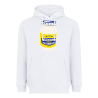 White Mayonnaise Heavyweight Hoodie - Craftify