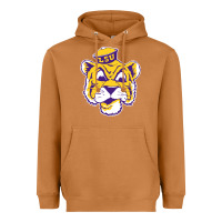 Meerkat Vintage Louisiana State Tiger Mascot Heavyweight Hoodie - Craftify